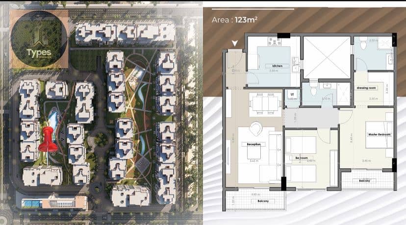 Own your apartment in Old Sheikh Zayed on Nozha Street and behind Karma Key, 125 square meters, two rooms, two bathrooms - Widok 3