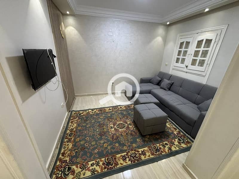 Furnished apartment with air conditioning in Sheikh Zayed near Idris Compound - Ansicht 3