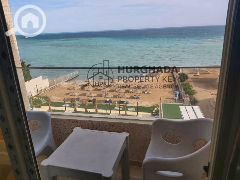 Sea View Apartment with Private Beach Access | Ready to Move in Hurghada - Ansicht 2