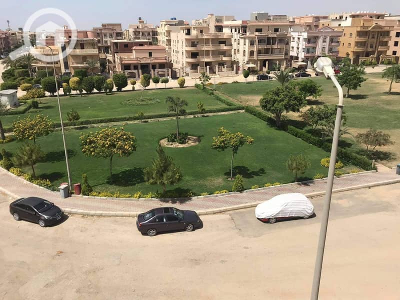Apartment for rent in Al Yasmin 2, First Settlement, near Mustafa Kamel Axis, 250 meters, fully north-facing, garden view, natural gas - Widok 2