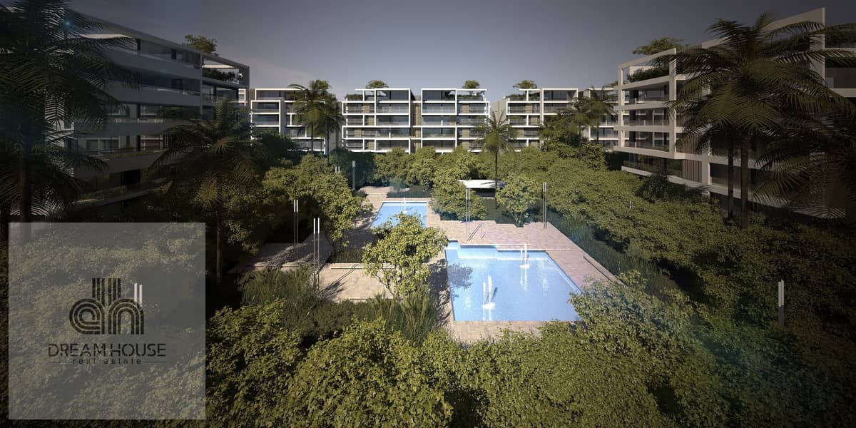 Apartment with Private Garden for Sale in Lake View Compound New Cairo - Widok 4