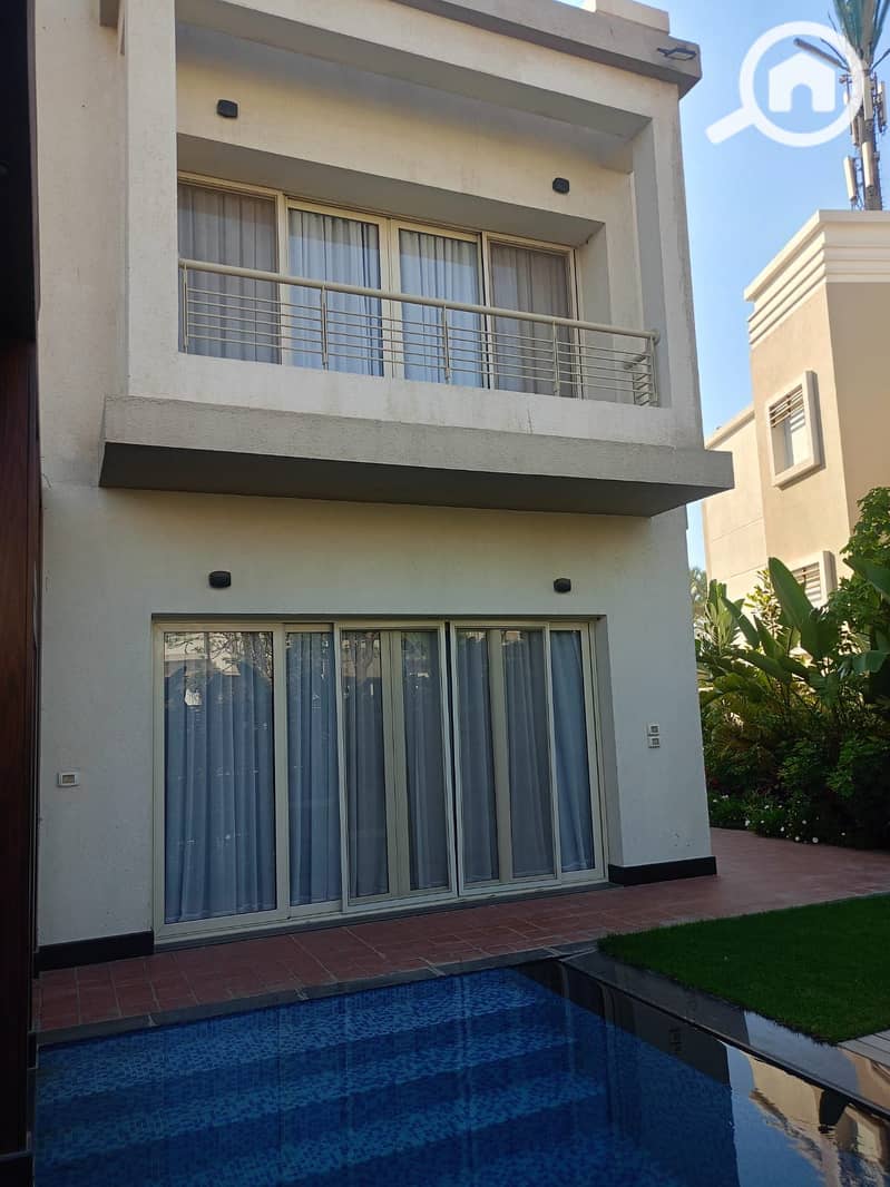 Twin House with Pool for Rent in Cairo Festival City - Widok 3