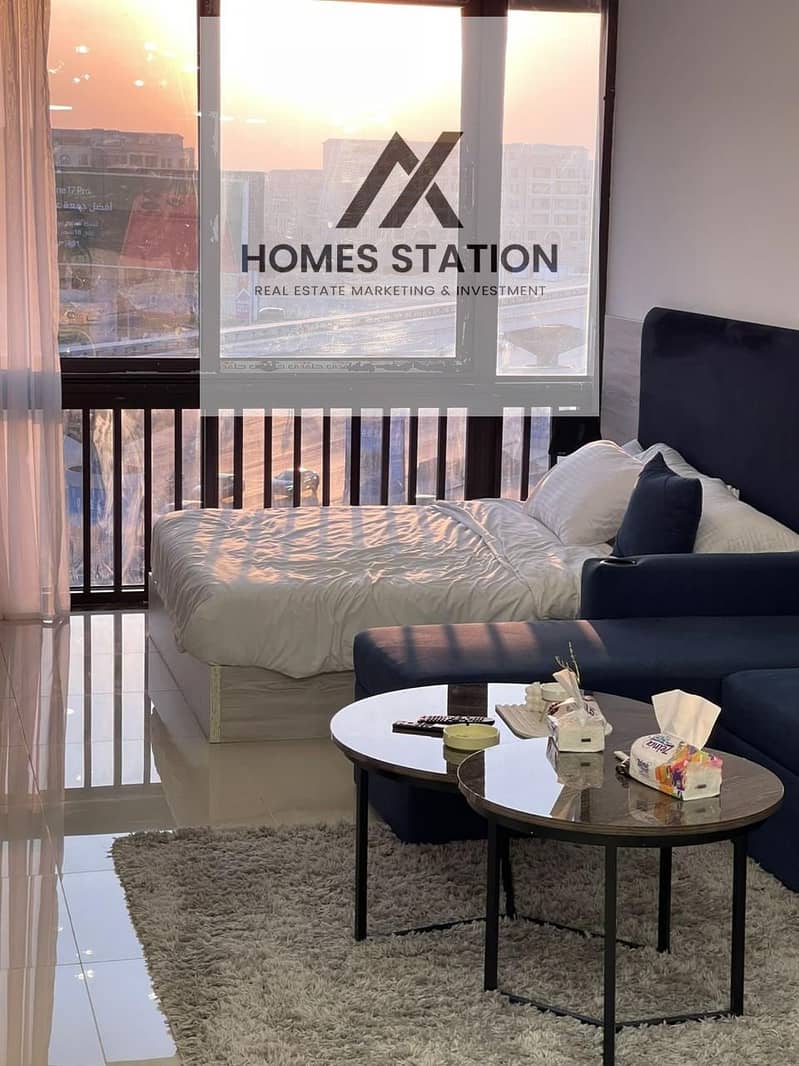 Fully Furnished Studio Apartment for Rent in Porto New Cairo - Ansicht 3