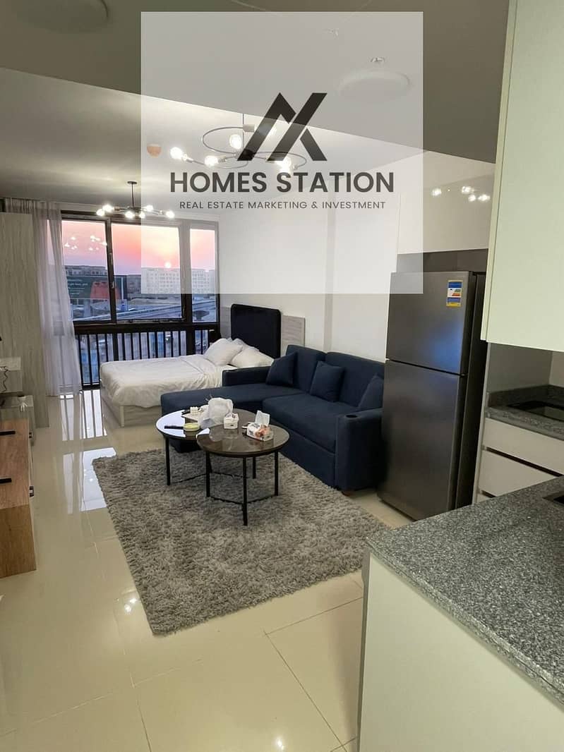 Fully Furnished Studio Apartment for Rent in Porto New Cairo - Ansicht 4
