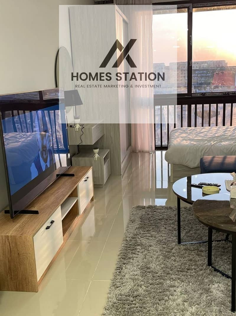 Fully Furnished Studio Apartment for Rent in Porto New Cairo - Mehr