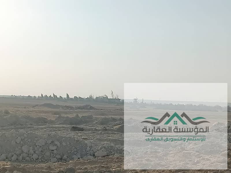 4 acres (13,500 m²) on Street 5 - a prime location suitable for a strong investment project - Green Revolution | Sheikh Zayed - Ansicht 4
