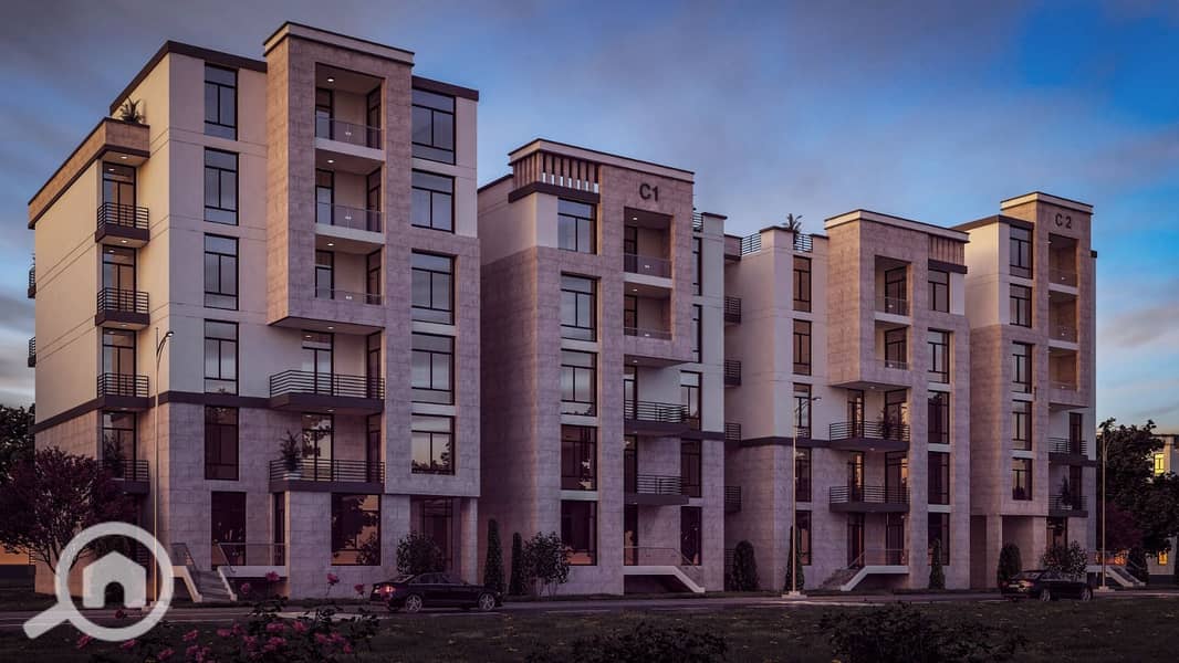 Apartment 133m for sale in the Address Home 1 compound in October Gardens directly on Zewail Road, with a down payment of 319 thousand and 6 years of installments in a vital location near Mall of Egypt. - Ansicht 5
