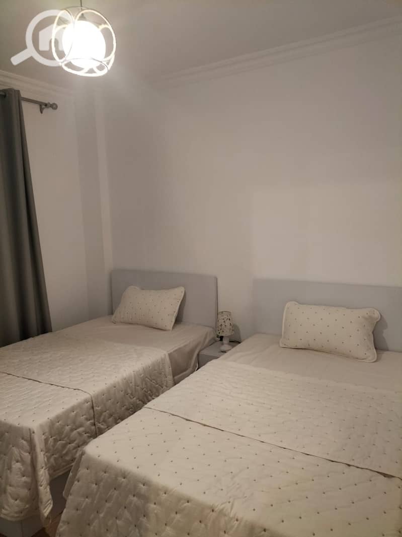 Resale in Janna 1 in Sheikh Zayed, 115m², directly from the owner, finished, for 4.2 million EGP, RTM The apartment has a landscape view. Janna Zayed – pohled 5