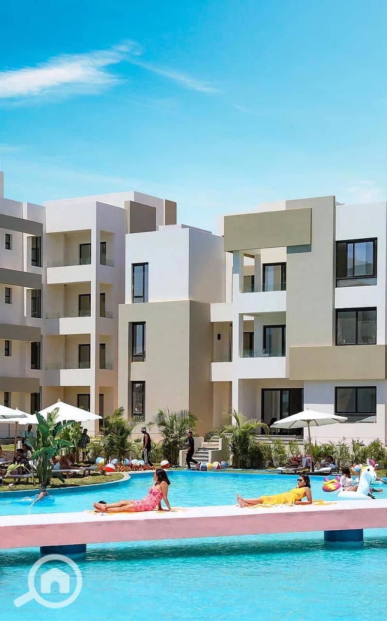 Fully Finished Chalet for Sale – Immediate Delivery in Zahra North Coast by El Morshedy Group (Installments Available) - Widok 2