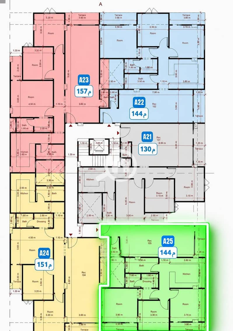An apartment in the Central District, directly facing Lamar Hotel and the stadium. – pohled 4