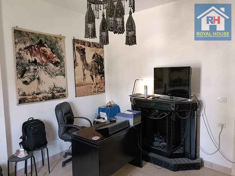 100 sqm apartment for sale in Celia by Talaat Moustafa, New Capital, super lux finishing, open view, fully furnished and ready to move in. - Widok 6