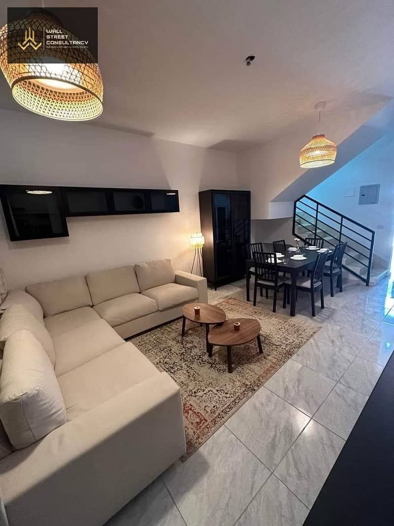 Fully finished apartment for sale directly on El Mazar in the heart of Mostakbal City - Vista 3