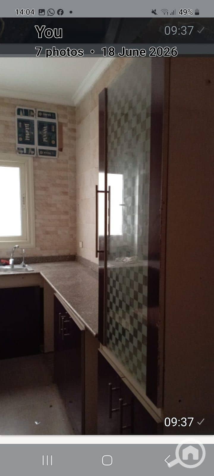 Apartment for rent in the Seventh District kitchen, Sheikh Zayed - Widok 2