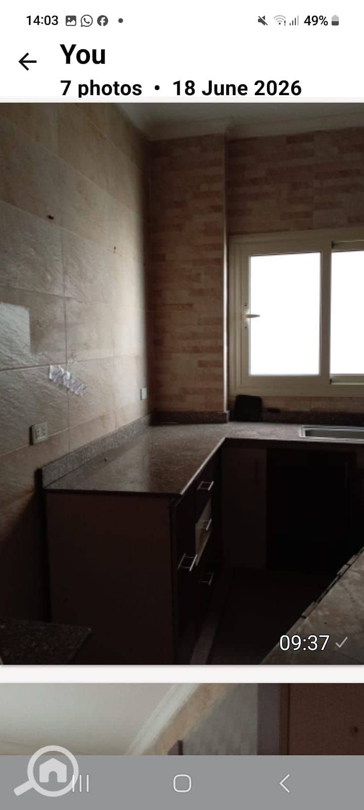 Apartment for rent in the Seventh District kitchen, Sheikh Zayed - Widok 6