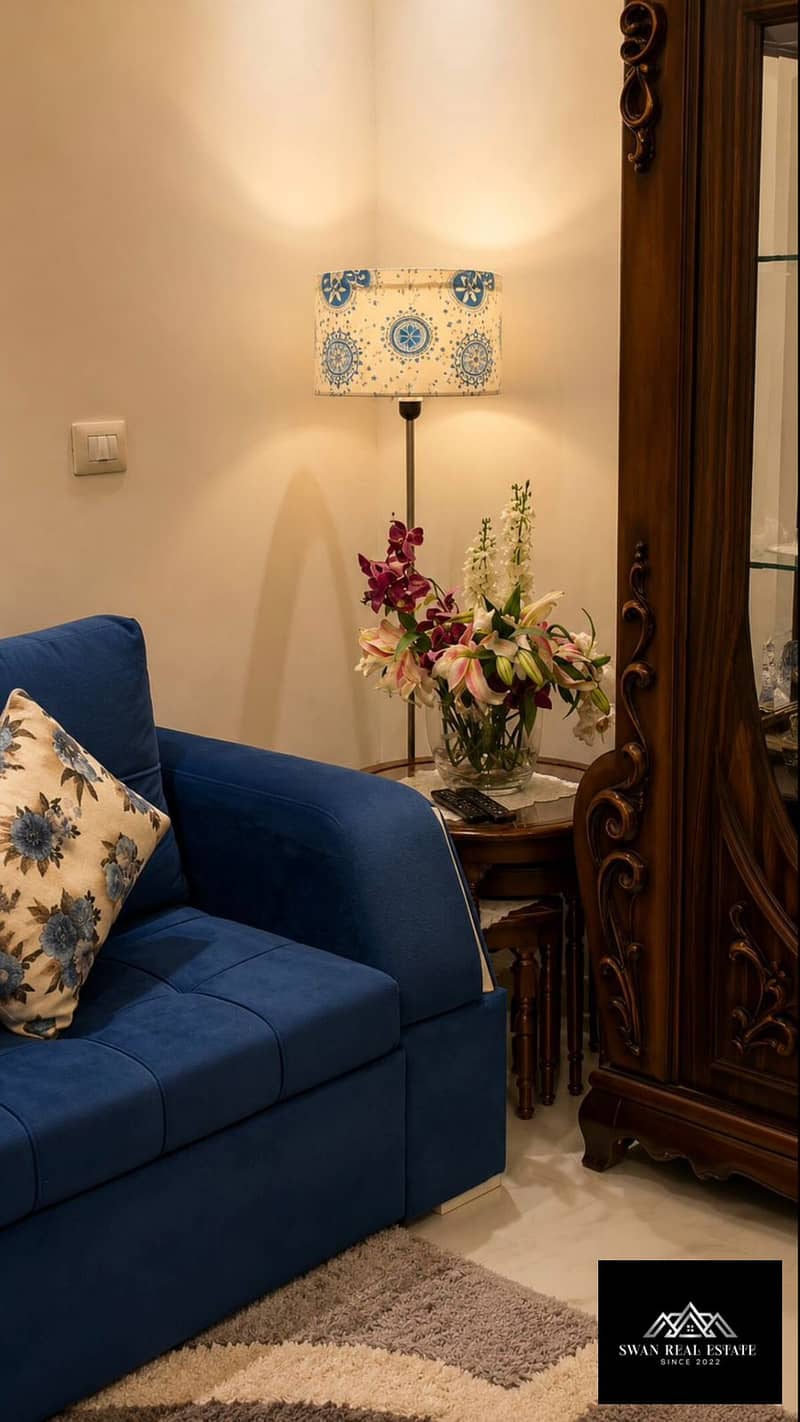 Luxury 2BR Hotel Apartment for Rent in El Khamayel, Sheikh Zayed | Smart Lock, Near Palm Hills & Pyramids& Hayper one| 155 sqm Fully Furnished – pohled 6