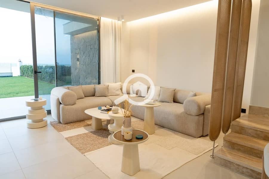 First row beach chalet for sale in Dayz Alamein | 151m | Immediate delivery | Fully furnished – pohled 6