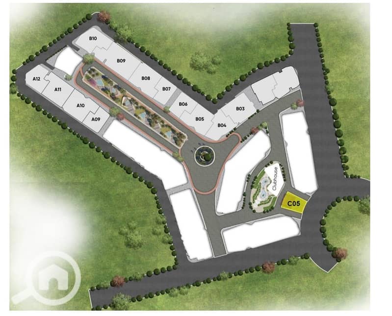 Independent villa for sale in the Square 318 project – Alex West - Fler