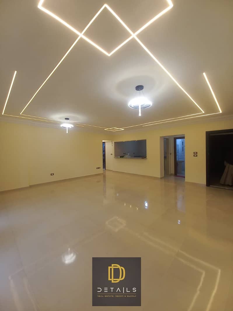 Brand-new unfurnished apartment for rent with Ultra Super Lux finishing, chandeliers, and a partial kitchen, in a prime location close to all services - Bild 2
