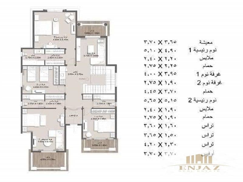 Villa for Sale in Madinaty – Model A3 One of the Finest Four Seasons Models - Więcej