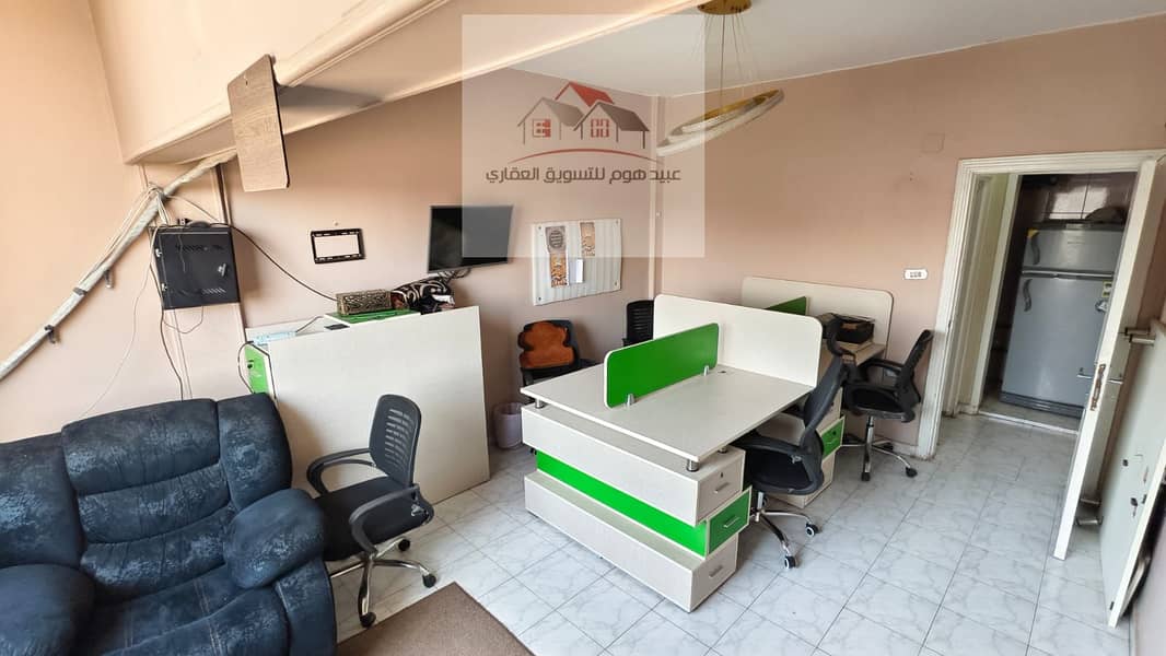 Office for rent in Nasr City on Al-Tayaran Street, in front of the Ministry of Defense and Rabaa Mosque. - Vista 4