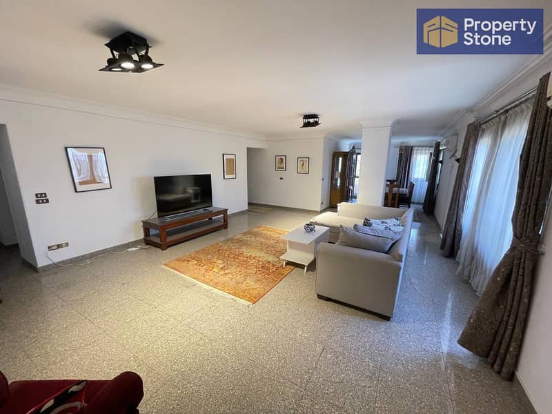 Fully Furnished Apartment for Rent | Prime Location in the Heart of Maadi Sarayat – pohled 3