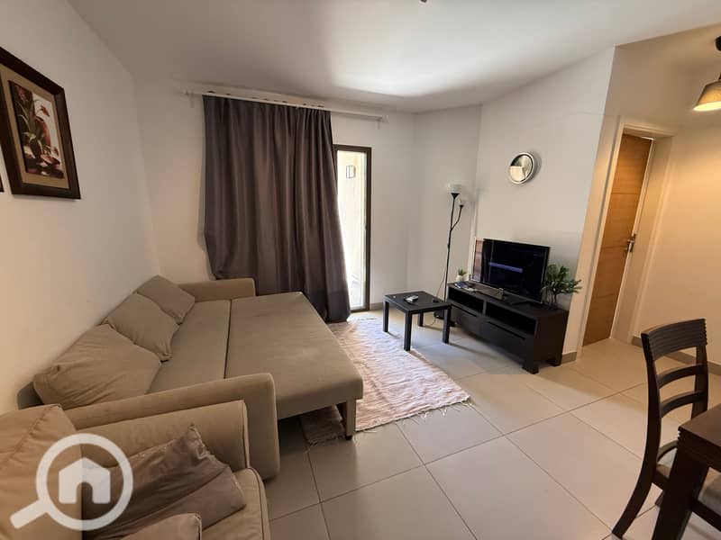Studio for Rent in Marassi Marina 1 | Huge Terrace | Largest Pool | Steps to Marina | Fully Furnished - Mehr