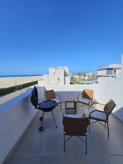 4 Bedroom Townhouse for Rent in North Coast, Matruh - أحلى فيلا تاون هاوس فى مراسى دايركت على البحر انا المالك