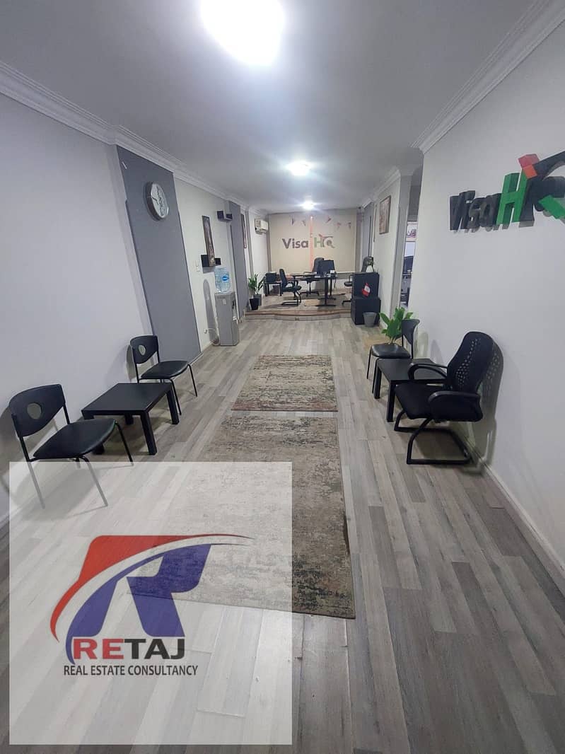 Administrative Apartment for Rent on Abbas El Akkad Main Street, Nasr City - Vista 2