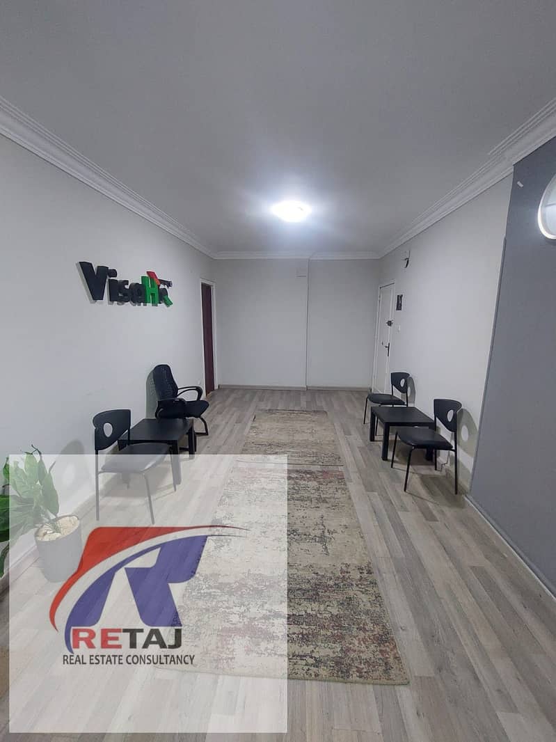 Administrative Apartment for Rent on Abbas El Akkad Main Street, Nasr City - Vista 5