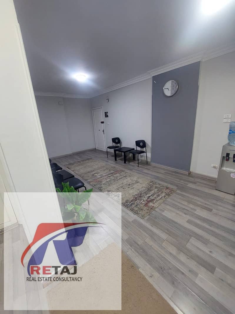 Administrative Apartment for Rent on Abbas El Akkad Main Street, Nasr City - Vista 6