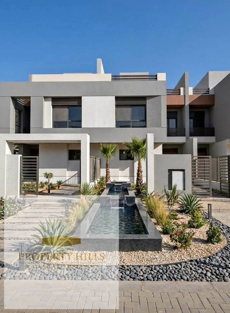 For serious buyers only – Corner villa in The Brooks compound with the lowest down payment and installments over 10 years. - Widok 2