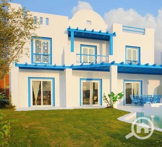Twin house villa for sale, ready to move, in Mountain View Ras El Hekma, North Coast - Widok 4