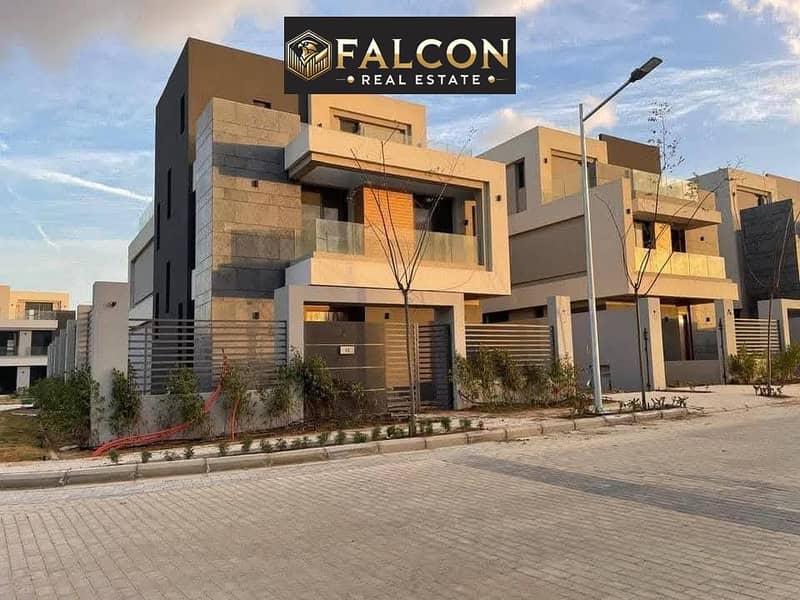 Twin villa for sale in La Vista’s "El Patio Casa" (El Shorouk)—facing Madinaty and near Nasr City and Suez Road. Features 201 sqm of built-up ar - Widok 4