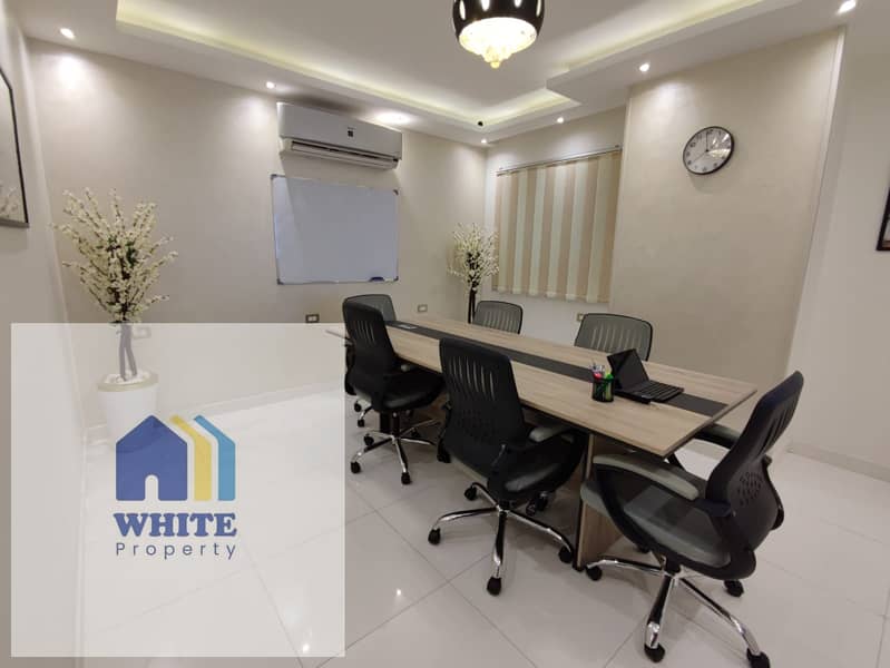 Furnished office for rent ultra super lux in Batal Ahmed Abdel Aziz Al-Mohandeseen - Aanzicht 3