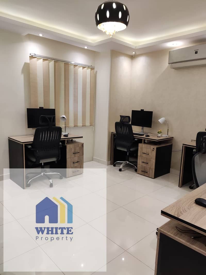 Furnished office for rent ultra super lux in Batal Ahmed Abdel Aziz Al-Mohandeseen - Aanzicht 4