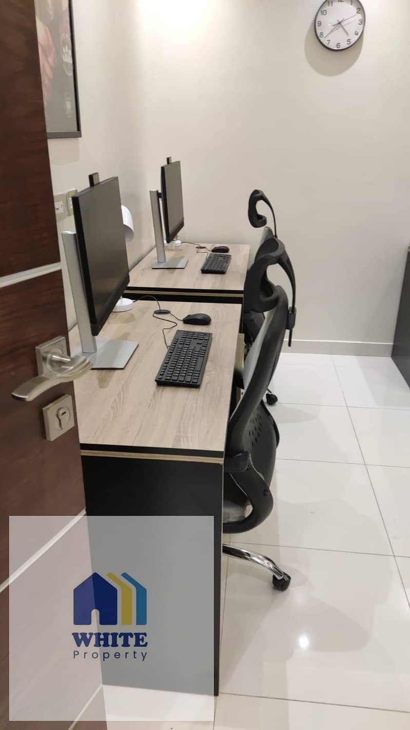 Furnished office for rent ultra super lux in Batal Ahmed Abdel Aziz Al-Mohandeseen - Aanzicht 5