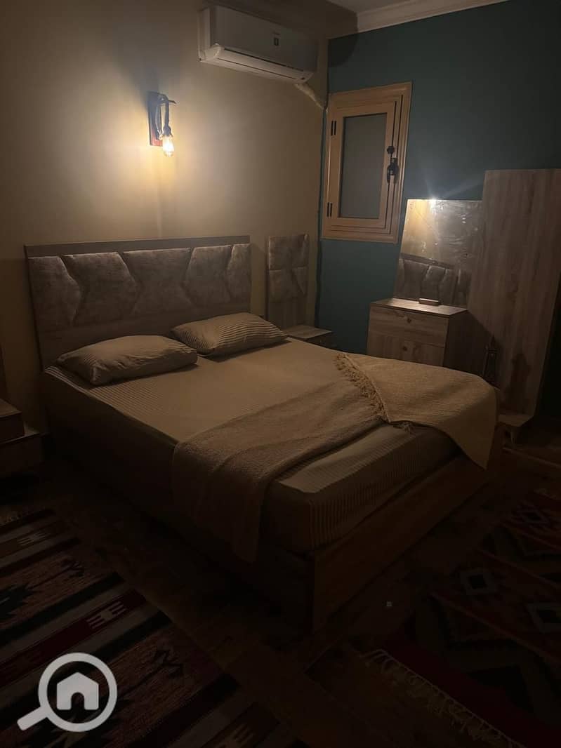 Furnished apartment for rent in Sungate, Degla Division, next to Wadi Degla ClubArea: 125 sq mConsists of 2 bedrooms, 2 bathrooms, reception, and kitc – pohled 6
