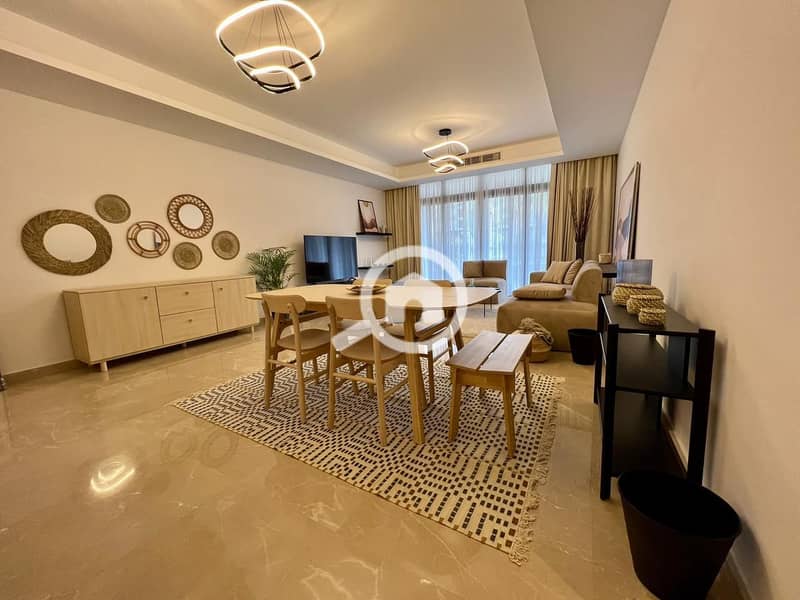 Ground-floor apartment with a garden for sale fully finished and furnished in the CFC Compound, Fifth Settlement. - Widok 4