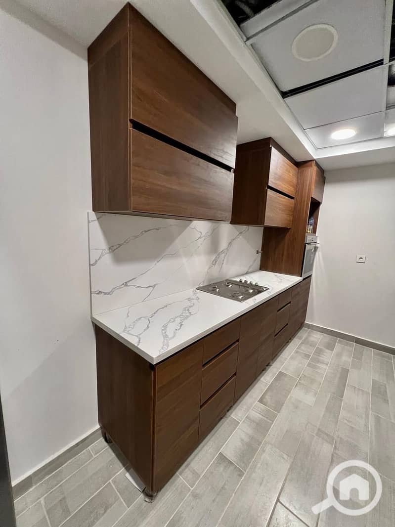 Ground-floor apartment with a garden for sale fully finished and furnished in the CFC Compound, Fifth Settlement. - Więcej