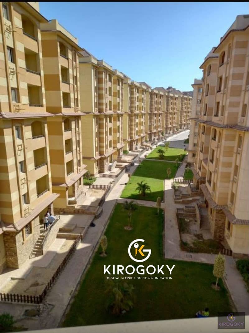 A fantastic apartment with a garden view in Gardenia City, Suez Road in Nasr City - Ansicht 2