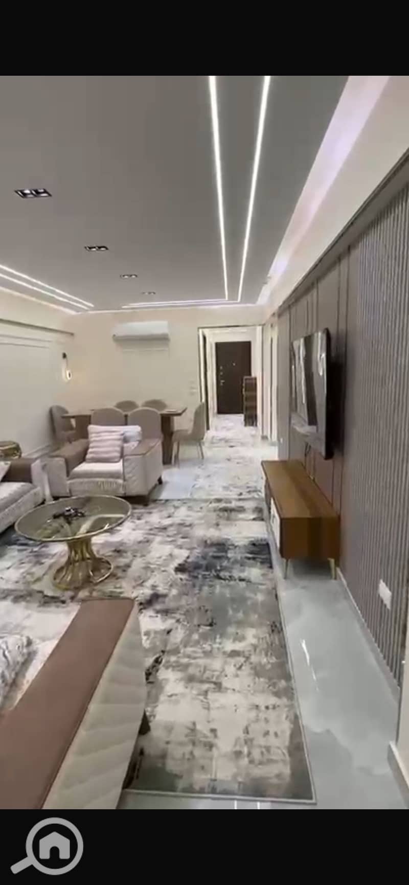 Furnished hotel apartment for rent in Maadi Dunes Compound in Zahraa Maadi, first residence, 3 bedrooms - Bild 3