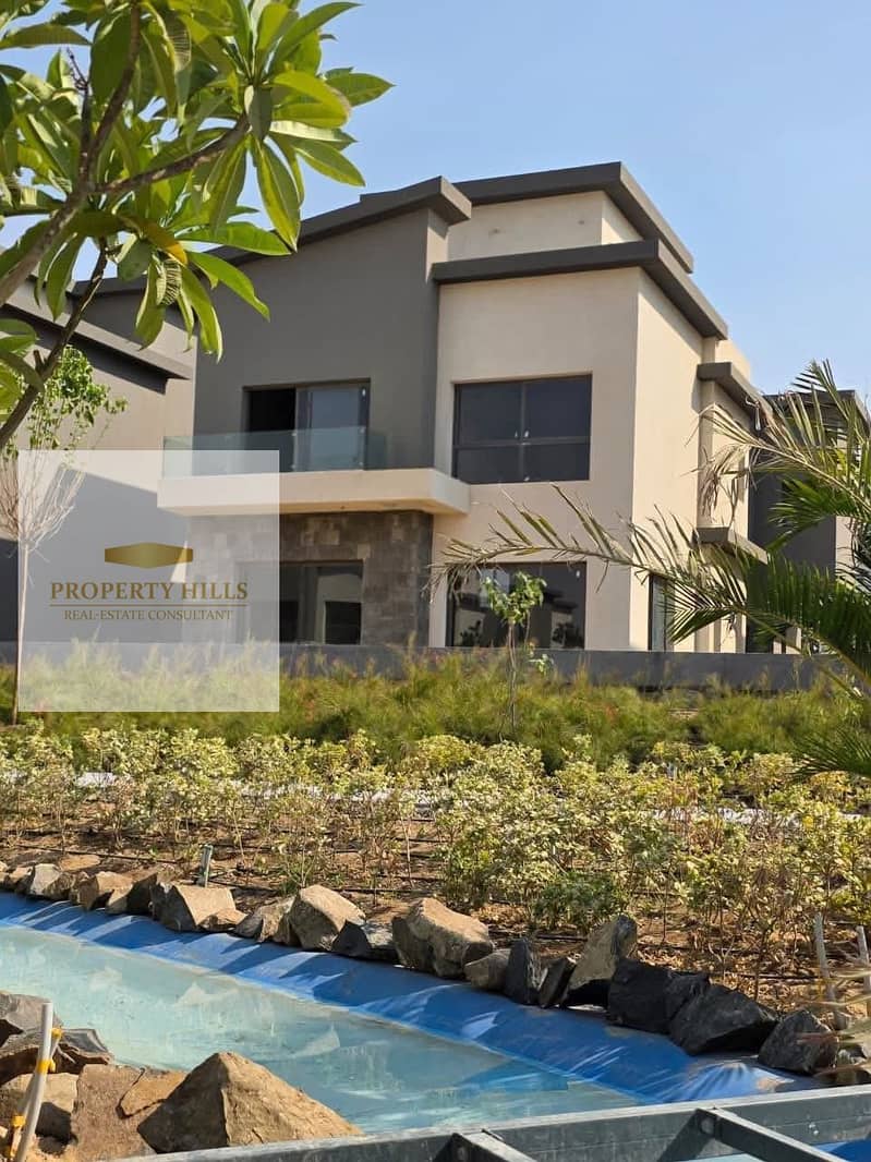 Villa ready for immediate delivery for sale, available for viewing in front of Al-Rehab in Creek Town, Al-Tajammu on the Suez Road. - Ansicht 5