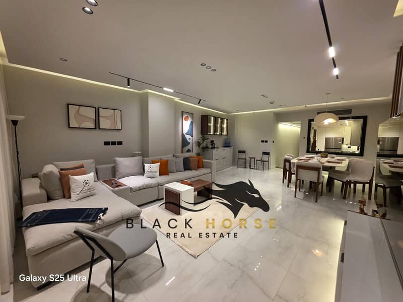 Furnished 3BR Duplex for Rent in Porto New Cairo – Hotel-Finish, Flexible Terms - Widok 3
