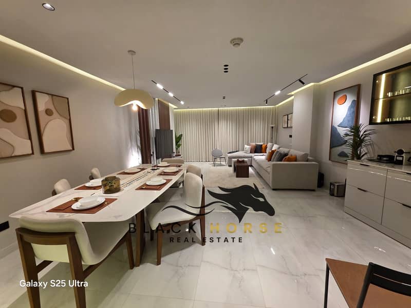 Furnished 3BR Duplex for Rent in Porto New Cairo – Hotel-Finish, Flexible Terms - Widok 5