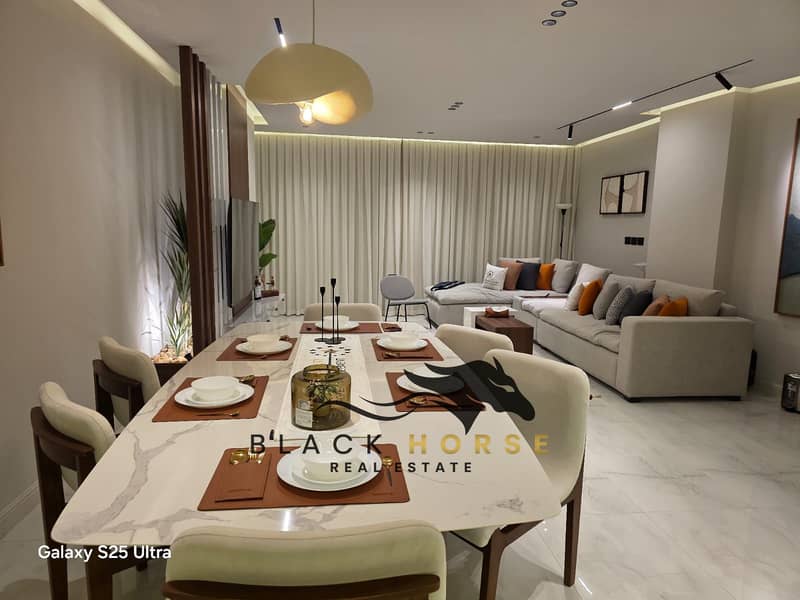 Furnished 3BR Duplex for Rent in Porto New Cairo – Hotel-Finish, Flexible Terms - Widok 6