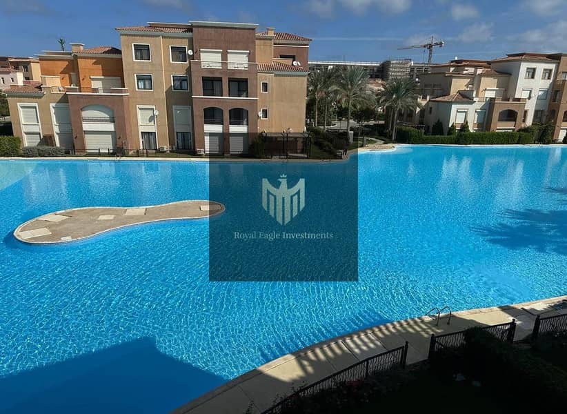 Townhouse for sale in Marassi overlooking the lagoon at a special price It features 4 bedrooms 4 bathrooms and a nanny's room with a bathroom Immediat – pohled 4