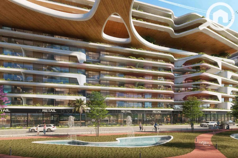 Resale Apartment for Sale, 134 sq m, Smouha - The One Compound (Albert I Street - Delivery 2028 - Down Payment: EGP 2,598,000 - Unobstructed sea view - Widok 6