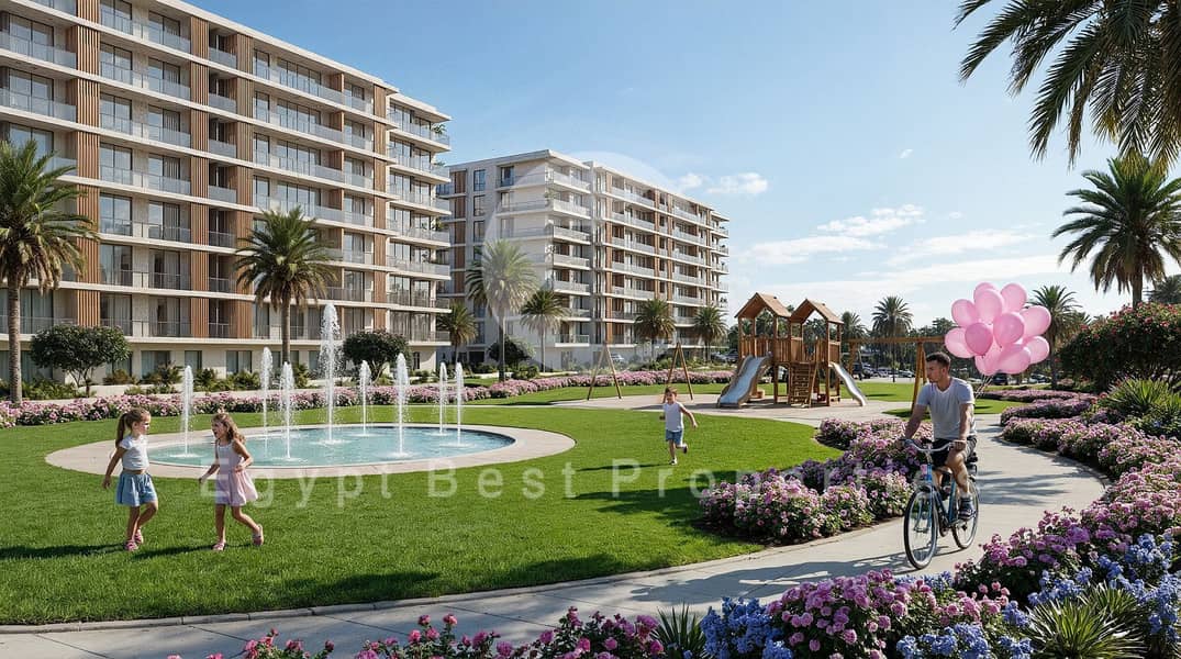 Apartment For Sale With Palm Hills Over 12 Years installments and discount 15% In New Cairo - Ansicht 2