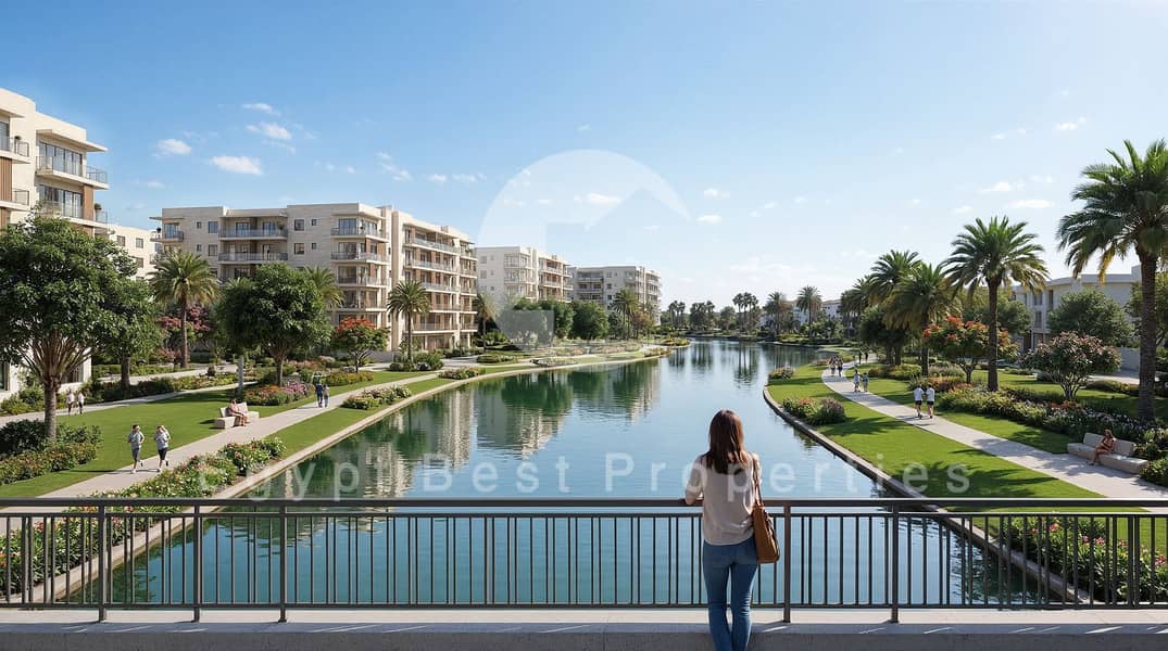 Apartment For Sale With Palm Hills Over 12 Years installments and discount 15% In New Cairo - Ansicht 3