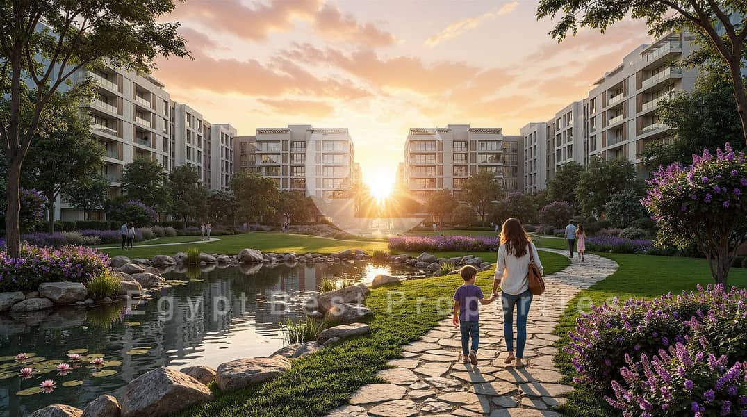 Apartment For Sale With Palm Hills Over 12 Years installments and discount 15% In New Cairo - Ansicht 6